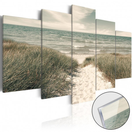 Fotoakrüül - Quiet Beach [Glass] - 100x50