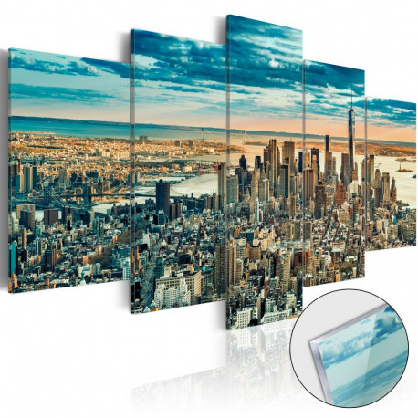 Fotoakrüül - NY: Dream City [Glass] - 200x100