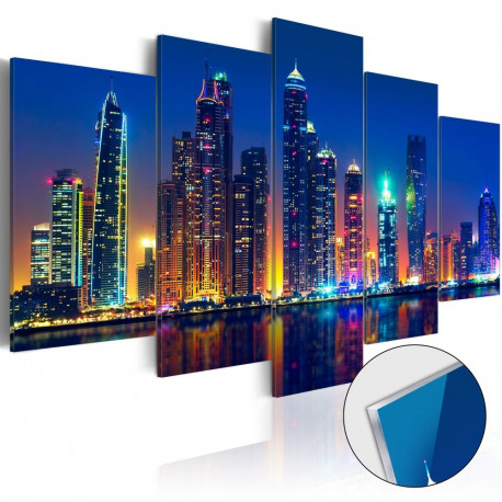 Fotoakrüül - Nights in Dubai [Glass] - 100x50