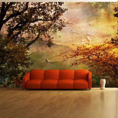 Fototapeet - Painted autumn - 350x270