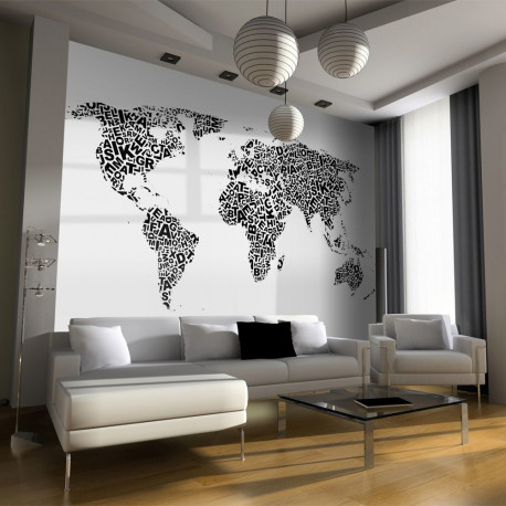 Fototapeet - Map of thoughts - 200x154
