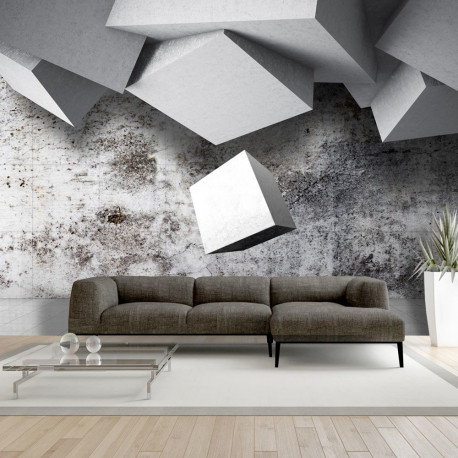 Fototapeet - Geometric rain - 350x245