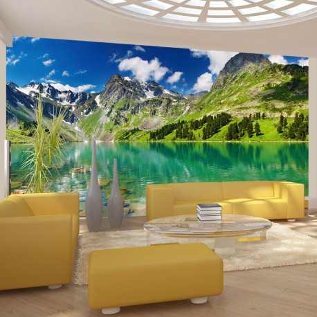 Fototapeet - Mountain lake - 450x270