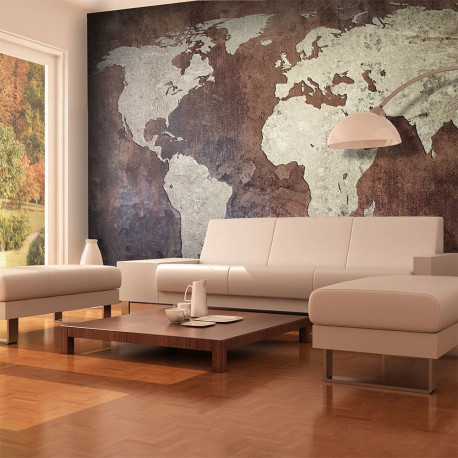 Fototapeet - Iron continents - 450x270
