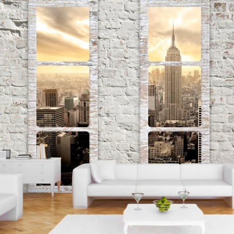 Fototapeet - New York: view from the window - 100x70