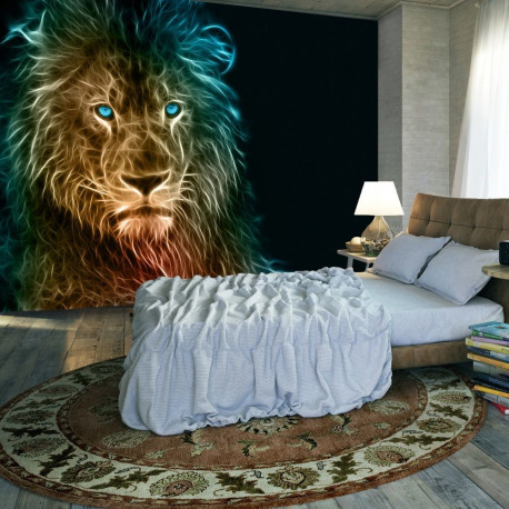 Fototapeet - Abstract lion - 350x245