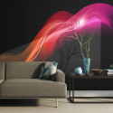 Fototapeet - Abstract colorful jellyfish - 350x270