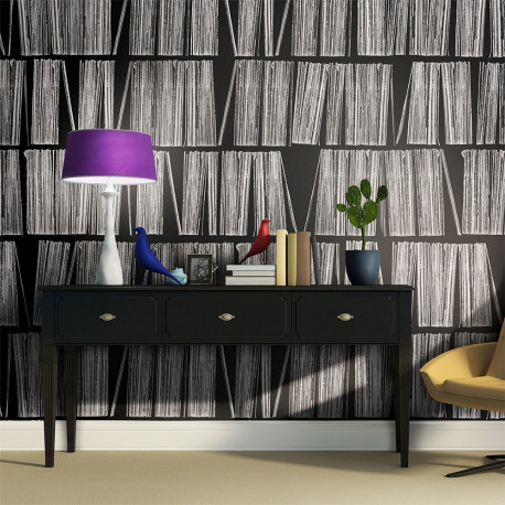 Fototapeet - Home library - 250x193