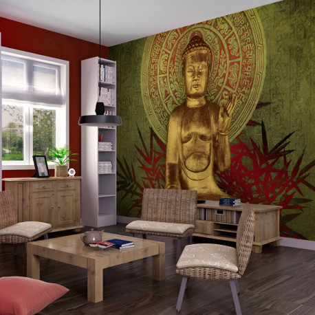 Fototapeet - Golden Buddha - 250x193