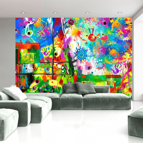 Fototapeet - Colorful fantasies - 300x210