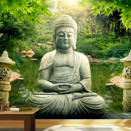 Fototapeet - Buddha's garden - 450x315