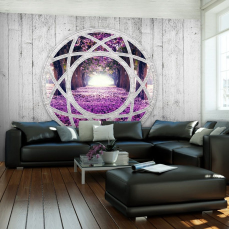 Fototapeet - Fuchsia landscape - 350x245