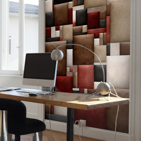 Fototapeet - Leather puzzle - 50x1000