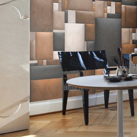 Fototapeet - Leather blocks - 50x1000