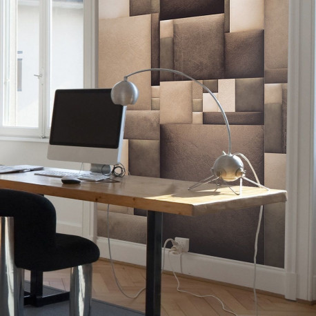 Fototapeet - Leather mosaic - 50x1000