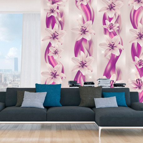 Fototapeet - Lilac Stream - 50x1000