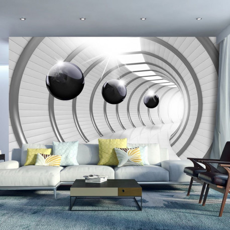 Fototapeet - Futuristic Tunnel - 250x175