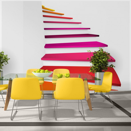Fototapeet - Colorful stairs - 150x105