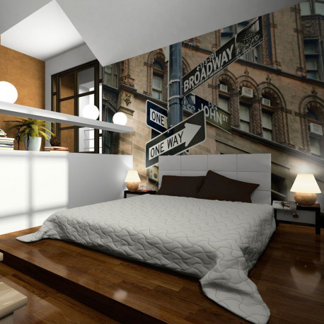 Fototapeet - All roads lead to Broadway - 400x309