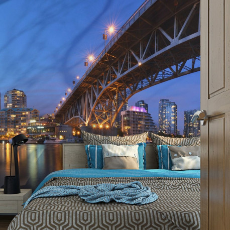 Fototapeet - Granville Bridge - Vancouver (Canada) - 400x309