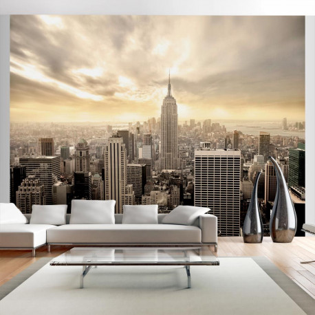 Fototapeet - New York - Manhattan at dawn - 400x309