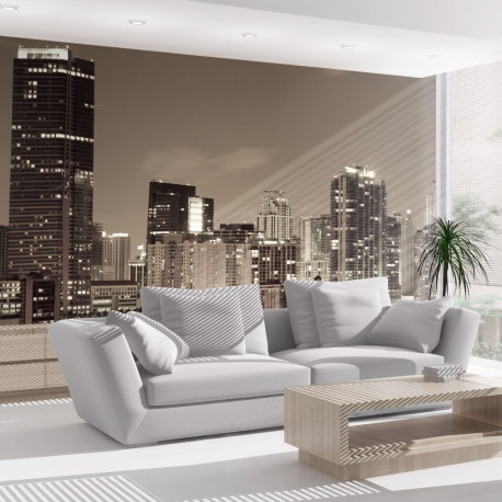 Fototapeet - Night life in Miami - 200x154