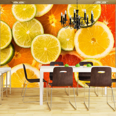 Fototapeet - Citrus fruits - 250x193