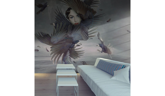 Fototapeet - Covered in feathers - 300x231