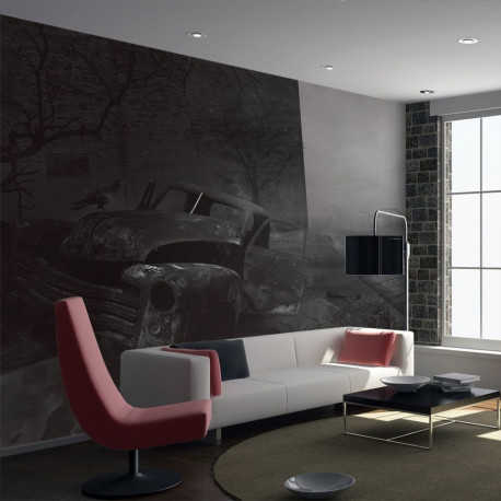 Fototapeet - City of fear - 250x193