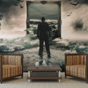 Fototapeet - A walk in the clouds - 200x154