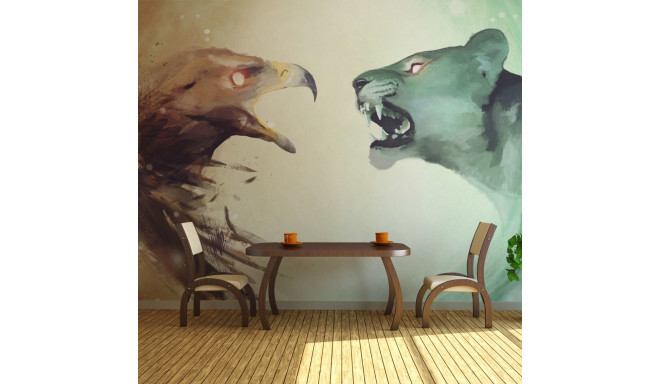 Fototapeet - Interspecies clash - 250x193