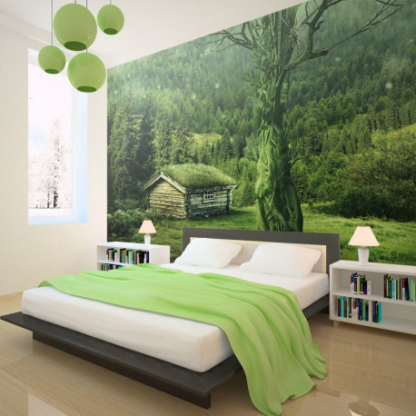 Fototapeet - Green seclusion - 300x231