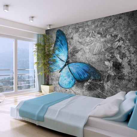 Fototapeet - Blue butterfly - 250x193