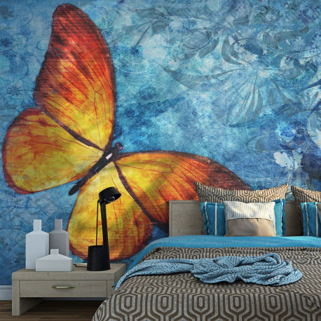 Fototapeet - Fiery butterfly - 350x270