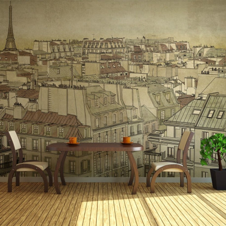 Fototapeet - Good bye Paris! - 300x231