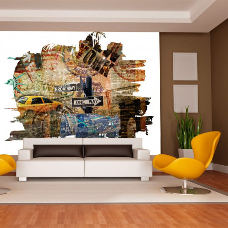 Fototapeet - New York collage - 200x154