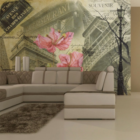 Fototapeet - Bonjour Paris! - 350x270
