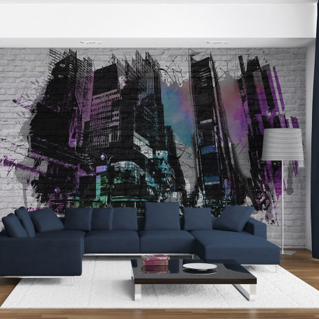 Fototapeet - Outside the city walls - 350x270