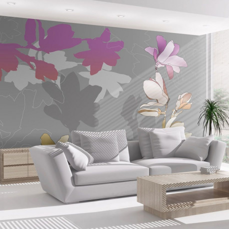 Fototapeet - Pastel magnolias - 200x154