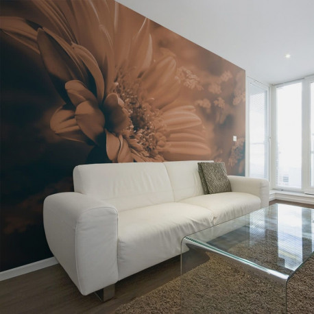 Fototapeet - Gerbera in bronze - 250x193