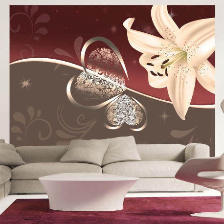 Fototapeet - Cream lily - 250x193