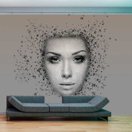 Fototapeet - Inflow of thoughts - 400x309