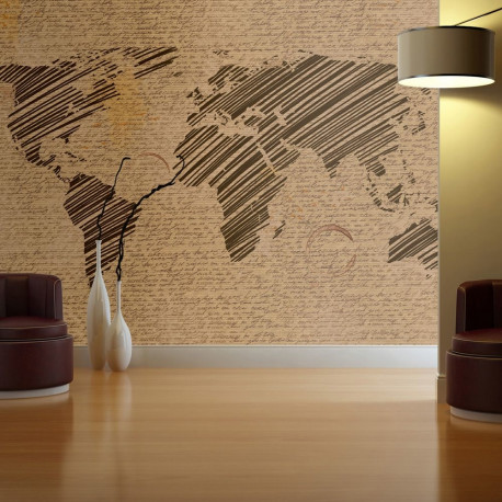 Fototapeet - Notes from journeys - 300x231