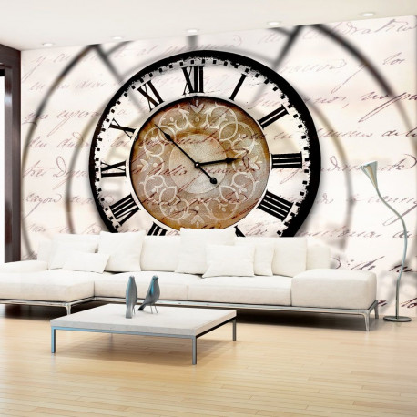Fototapeet - Clock movement - 300x210