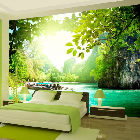 Fototapeet - Heavenly landing - 250x175