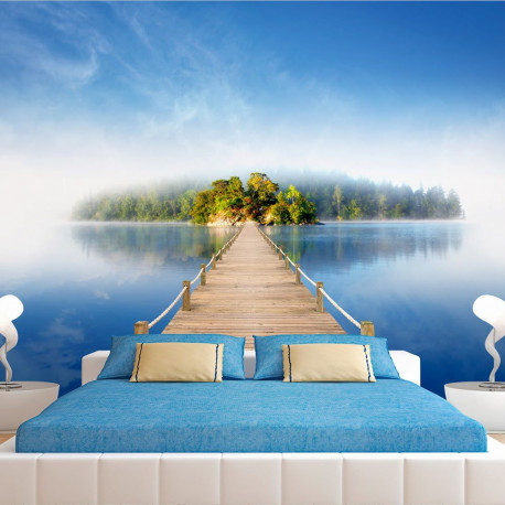 Fototapeet - Mysterious island - 250x175