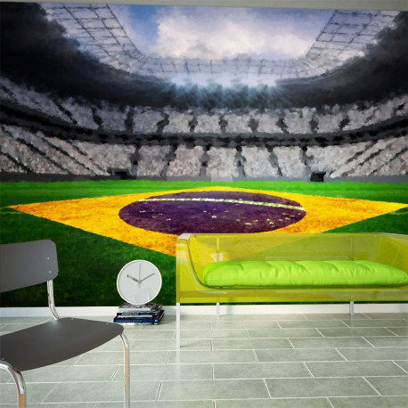 Fototapeet - Brazilian stadium - 350x245