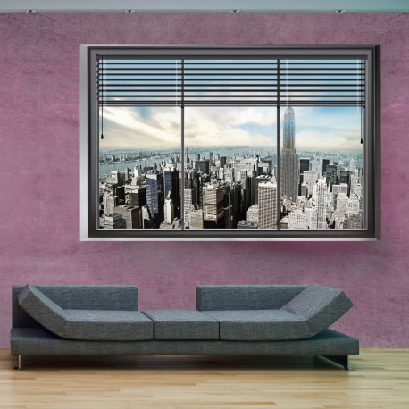 Fototapeet - New York window II - 300x210