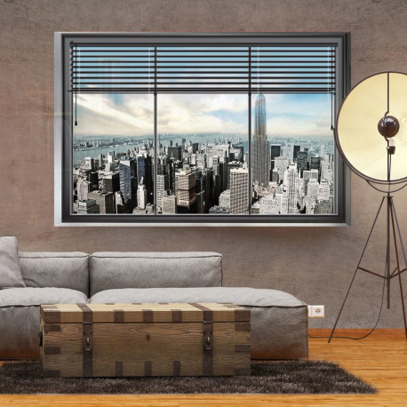 Fototapeet - New York window - 150x105