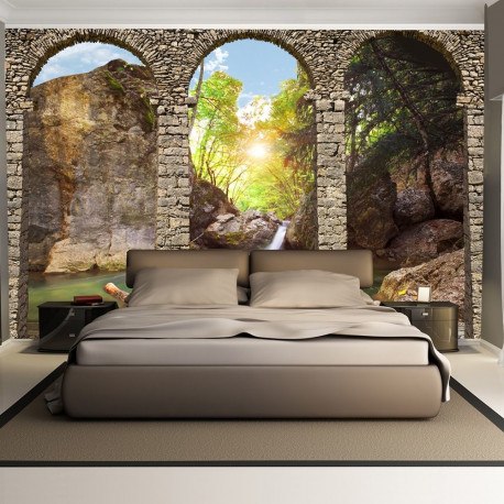 Fototapeet - Morning relaxation - 200x140